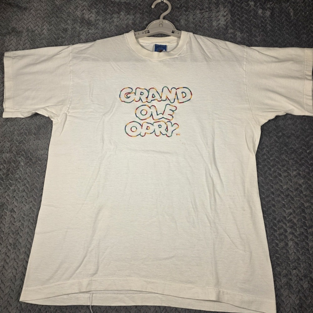 Vintage Grand Ole Opry T-Shirt Nashville Country Music Men's Large Single Stitch